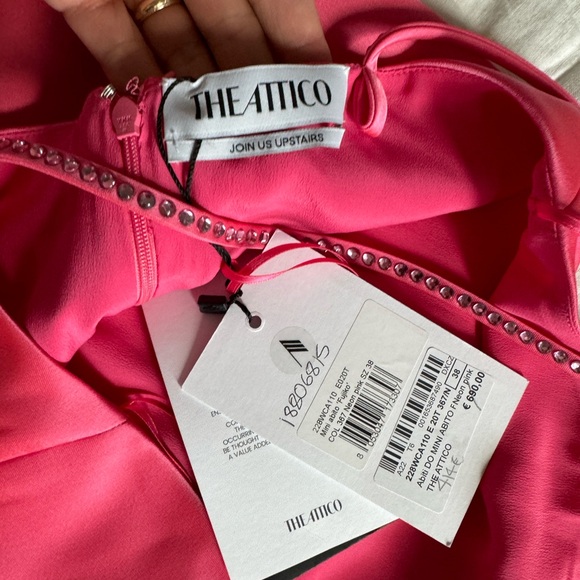 NWT The Attico Mini abito “Fujiko” dress - Picture 5 of 8